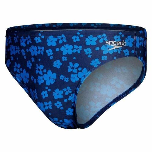 Badetøj til Mænd Speedo Allover Brief Blå 32