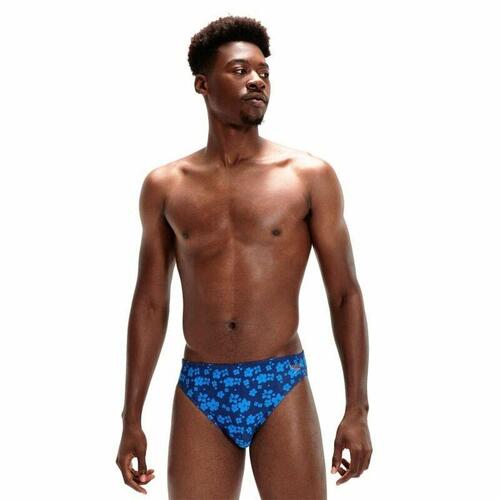 Badetøj til Mænd Speedo Allover Brief Blå 32