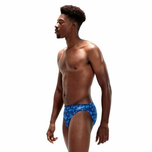 Badetøj til Mænd Speedo Allover Brief Blå 32
