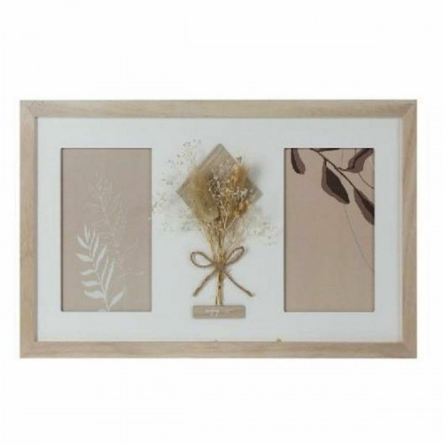 Fotoramme 39 × 1,2 × 22 cm - Natur/Hvid, Shabby Chic, 2 fotos