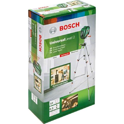 Laservaterpas BOSCH Universallevel 2 Set 10 m