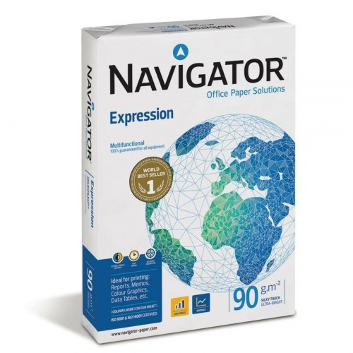 Navigator Expression kopipapir A4 hvid 90 g/m² - 5 pk.