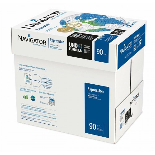 Navigator Expression kopipapir A4 hvid 90 g/m² - 5 pk.