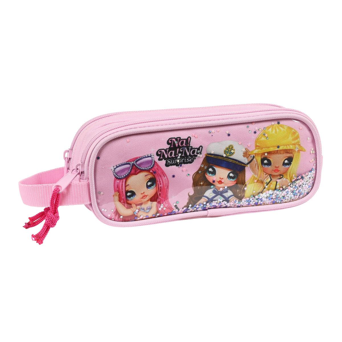 Na!Na!Na! Surprise penalhus - Dobbelt carry-all, Sparkles, pink 21 × 8 × 6 cm