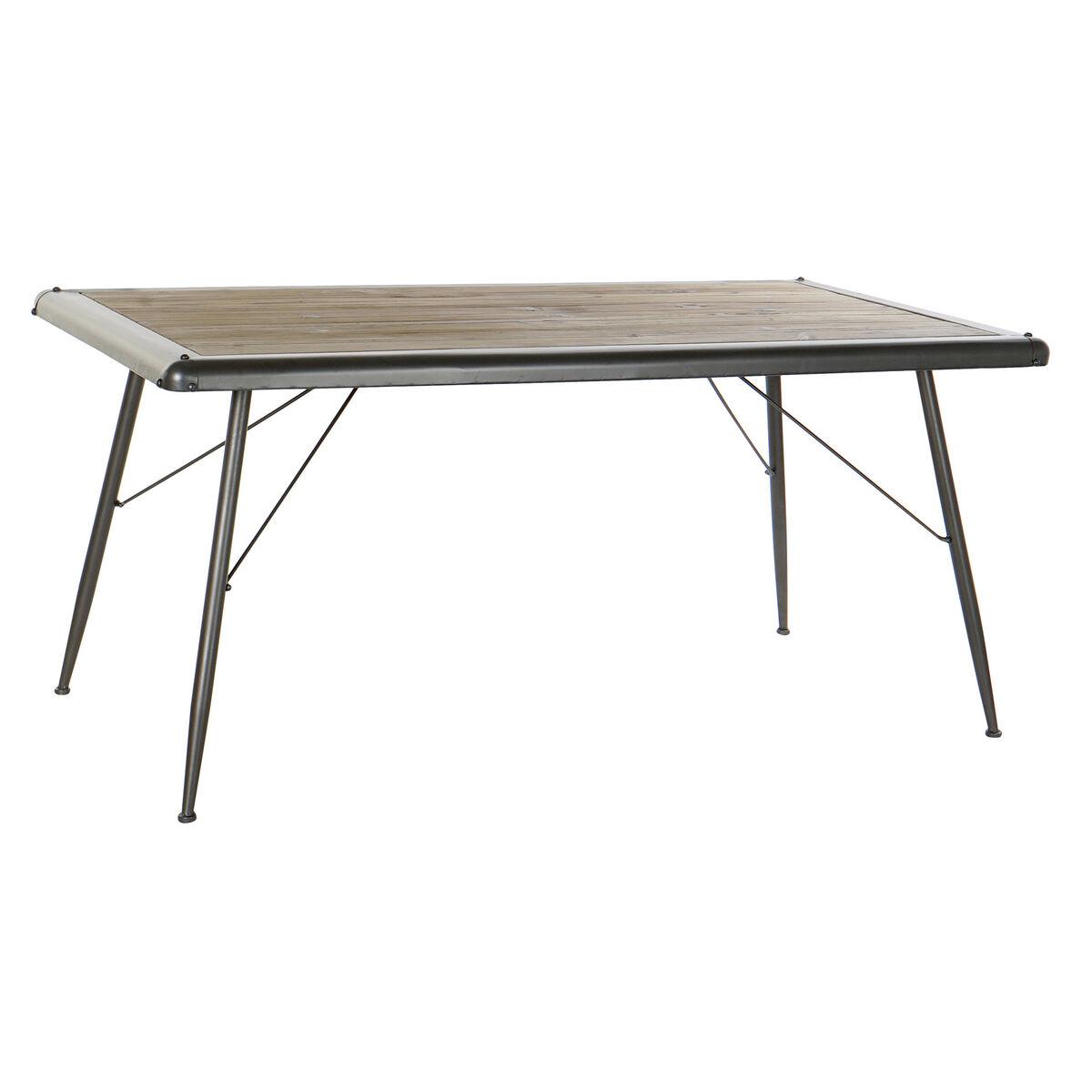Spisebord Gran Natur Metal Lysegrå 161 X 90 X 75 Cm