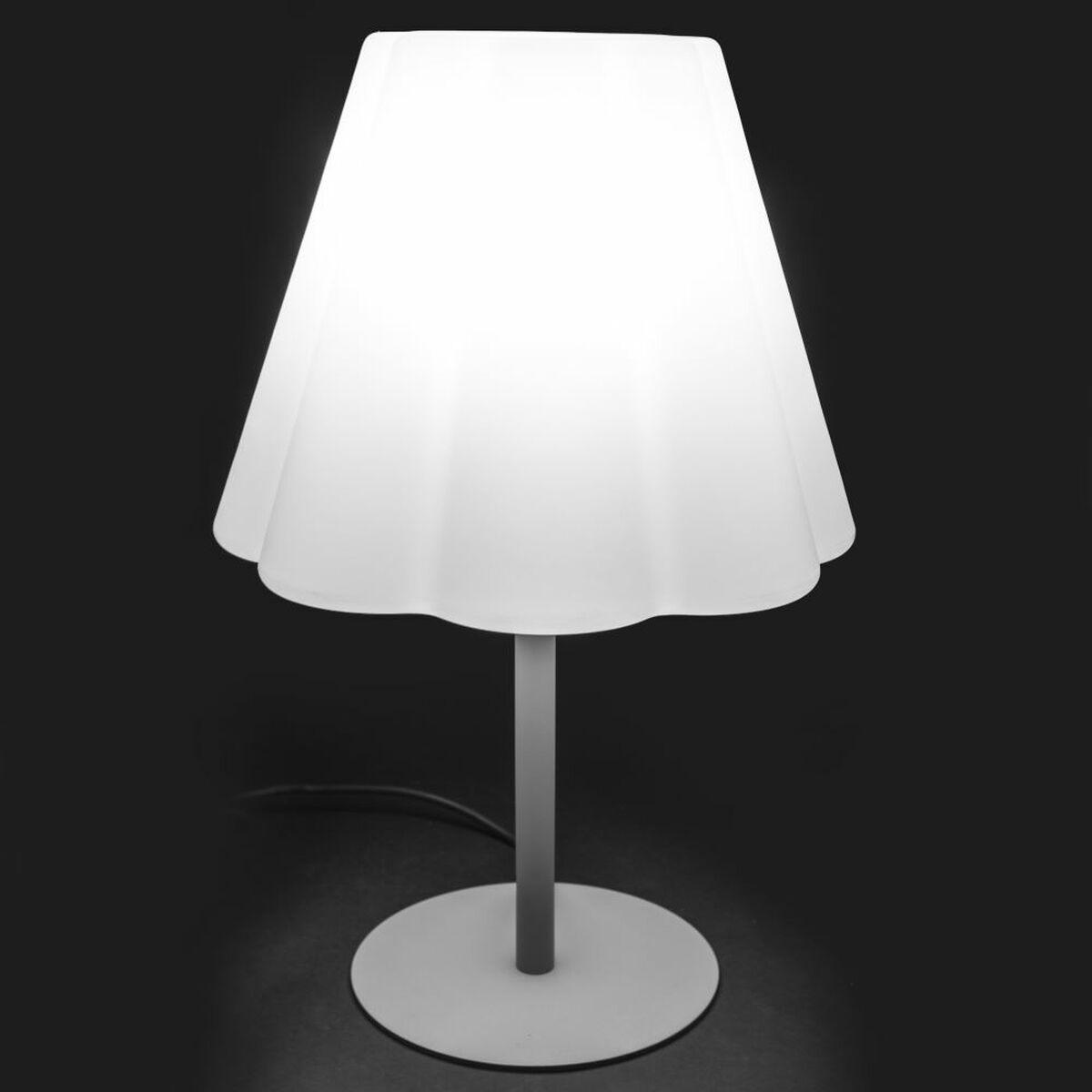 Lampe Abbey Hvid Grå E27 220
