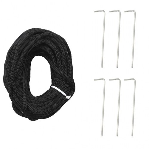 LED-juletræ med spyd 180 cm - 220 LED, blåt lys