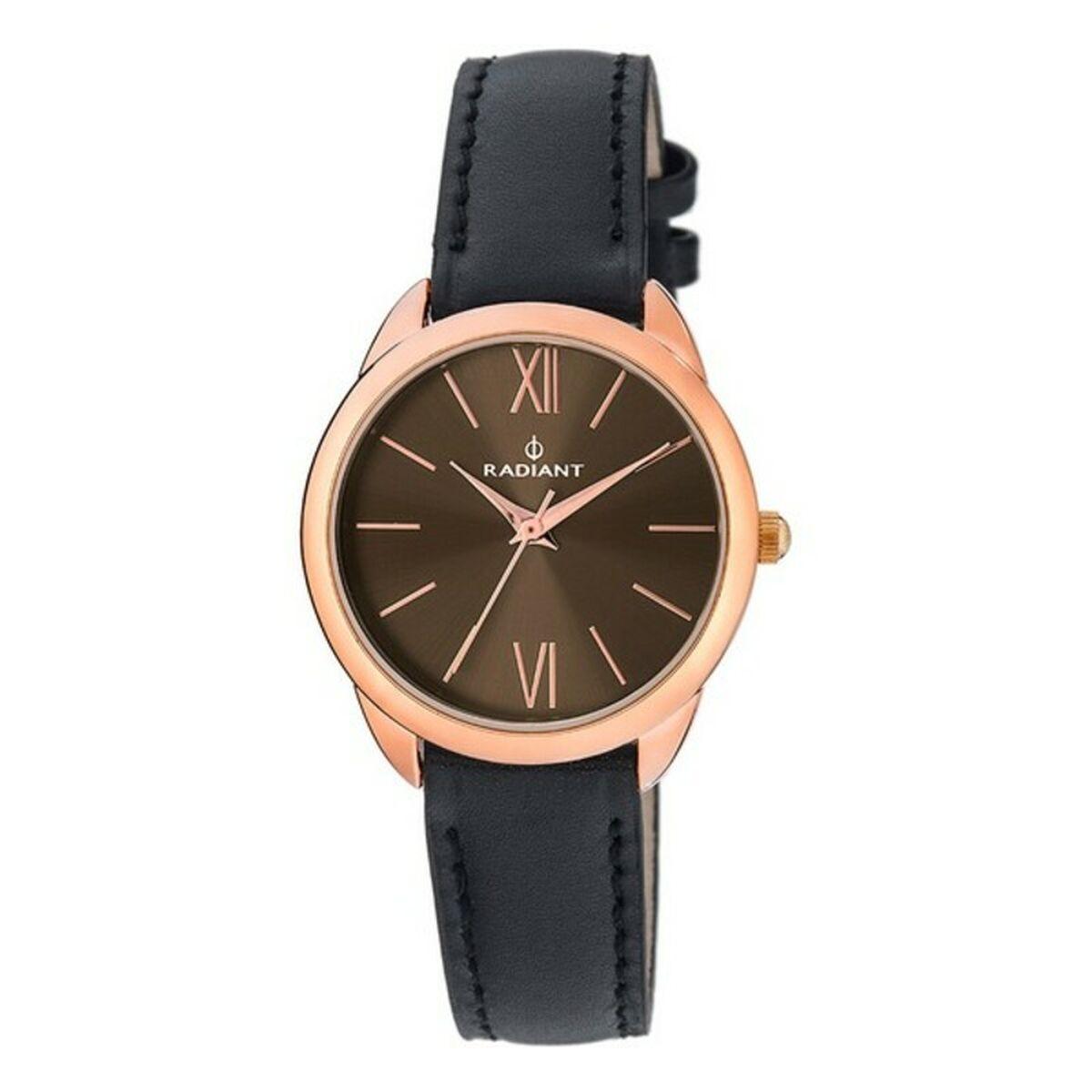 Radiant dameur RA419601 - sort læderrem, Ø 30 mm