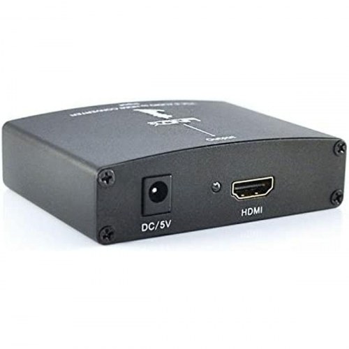 LINDY 38165 AV-adapter/konverter - VGA + RCA til HDMI, sort