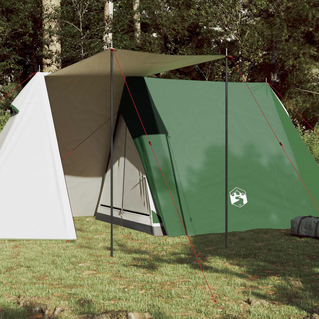 3-personers Campingtelt Vandafvisende Grøn