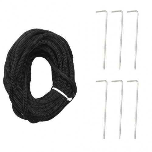 LED-juletræ med spyd 220 LED'er 180 cm farverigt lys