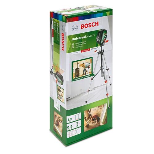 Laservaterpas BOSCH Universallevel 3 10 m