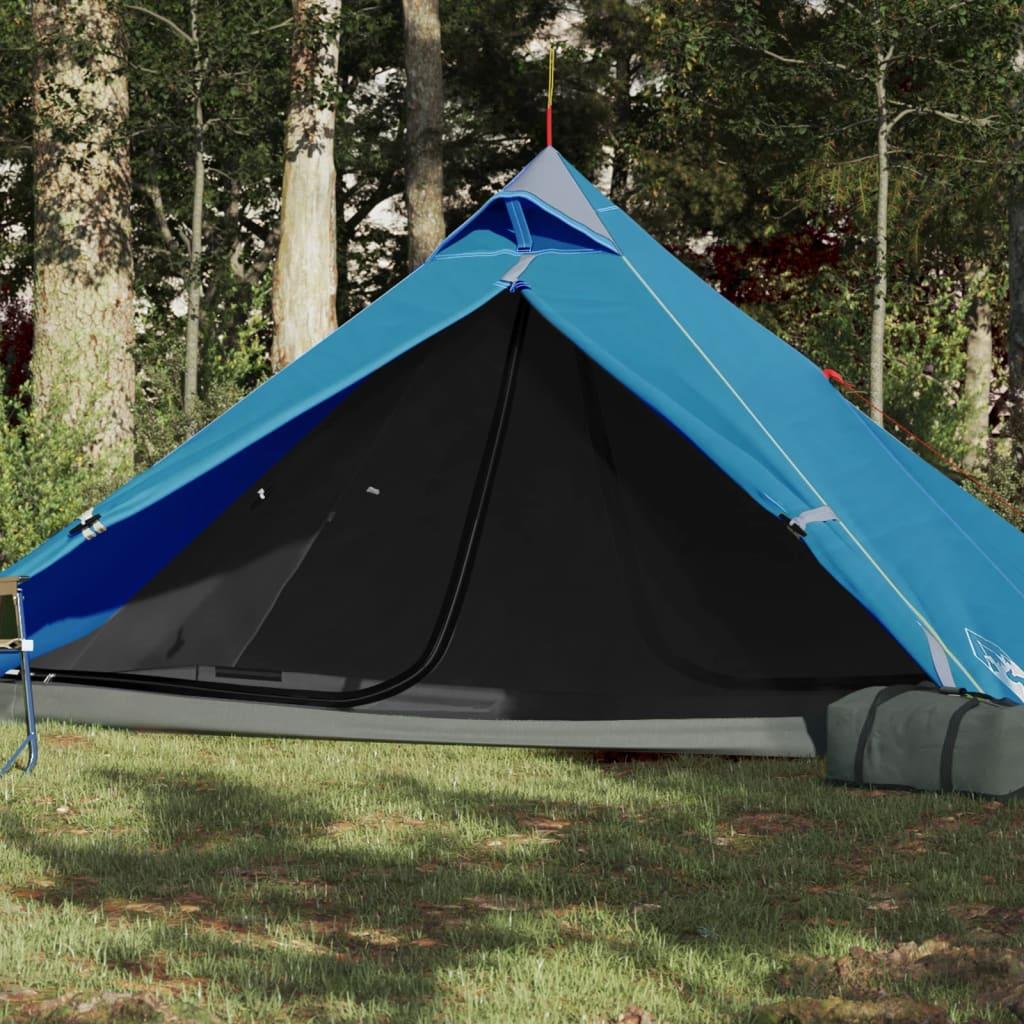 1-personers campingtelt vandafvisende blå