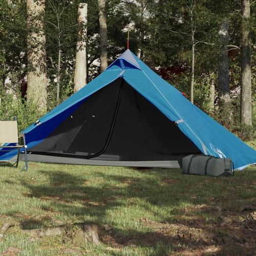 1-personers campingtelt vandafvisende blå
