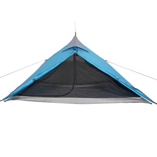 1-personers campingtelt vandafvisende blå