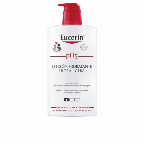 Bodylotion Eucerin pH5 1 l - ultralet fugt til sensitiv hud