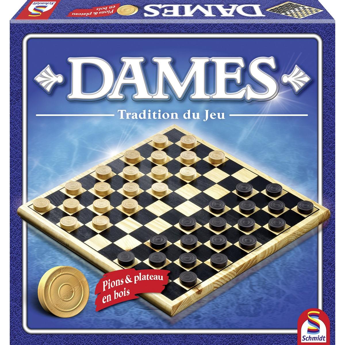 Dambrikker Schmidt Spiele Ladies Wood Tradition