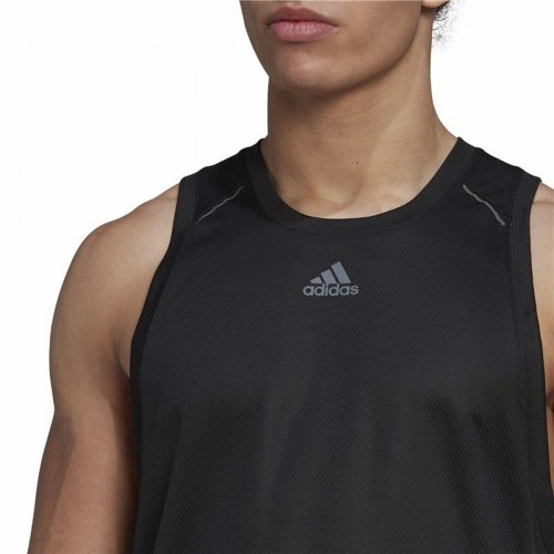 T-shirt til Mænd uden Ærmer Adidas HIIT Spin Training Sort - S