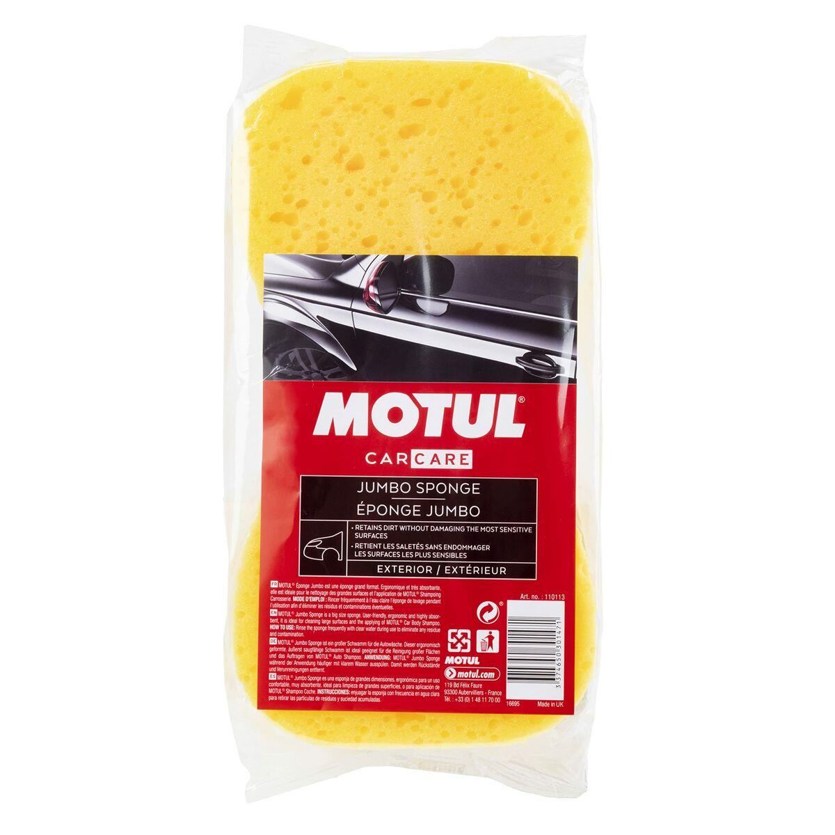 Motul Car Care Jumbo Svamp - gul, absorberende, skånsom mod karrosseri