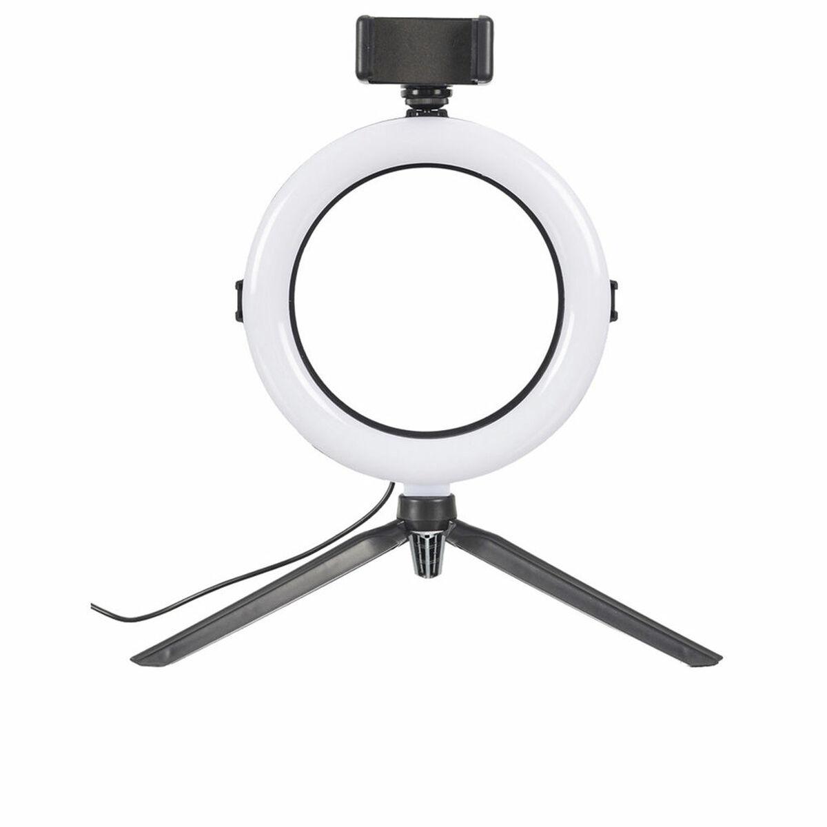 Selfie Ring Light med stativ og fjernbetjening Be MIX   Ø 20 cm