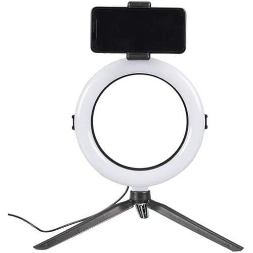 Selfie Ring Light med stativ og fjernbetjening Be MIX Ø 20 cm