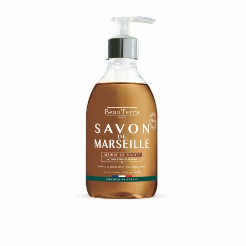 Flydende sæbe Beauterra Savon de Marseille 300 ml - Sheabutter