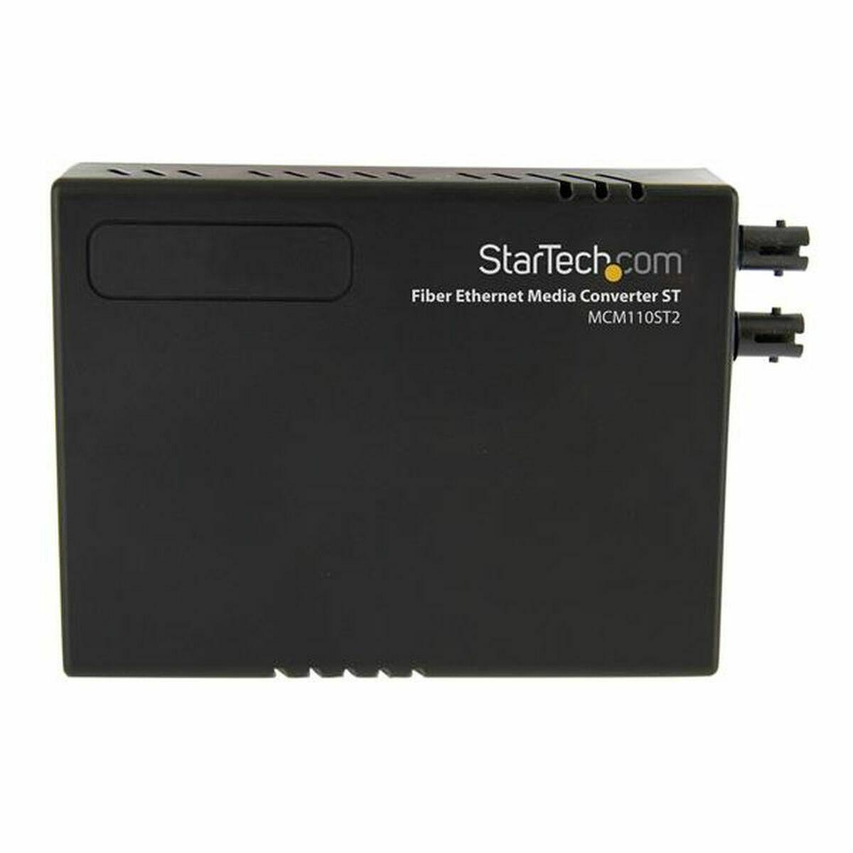 StarTech.com MM Fiber Copper Media Converter ST 2 km Fibermedieomformer Ethernet Fast Ethernet