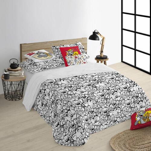 Nordisk cover Tom & Jerry Tom & Jerry Black & White 200 x 200 cm