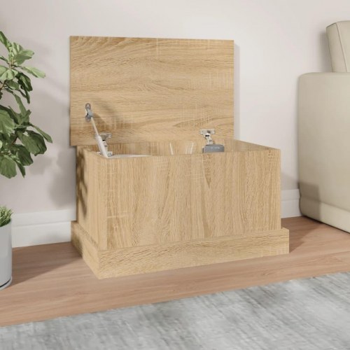 Opbevaringskasse i sonoma-eg 50 x 30 x 28 cm