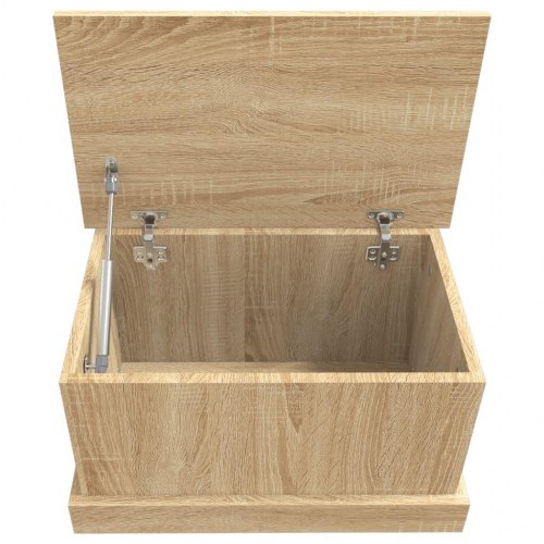 Opbevaringskasse i sonoma-eg 50 x 30 x 28 cm