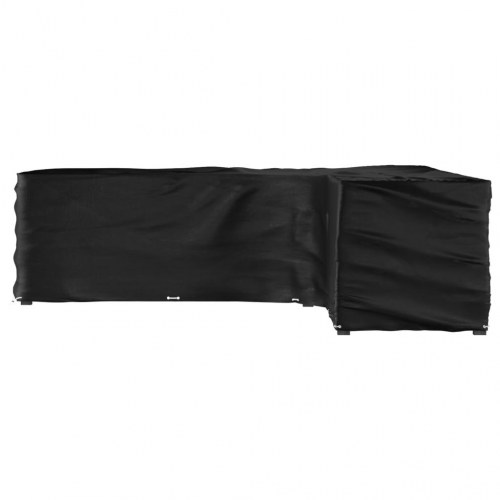 L-formet havemøbelovertræk 300 × 300 × 90 cm - 20 øjer, vandafvisende PE