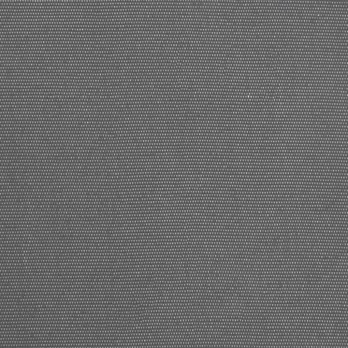 Volant til markisedug 4,5 m stribet antracitgrå