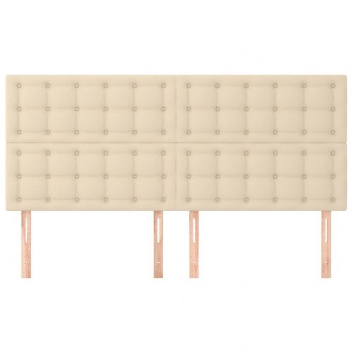 Sengegavl creme 180 x 5 x 118/128 cm