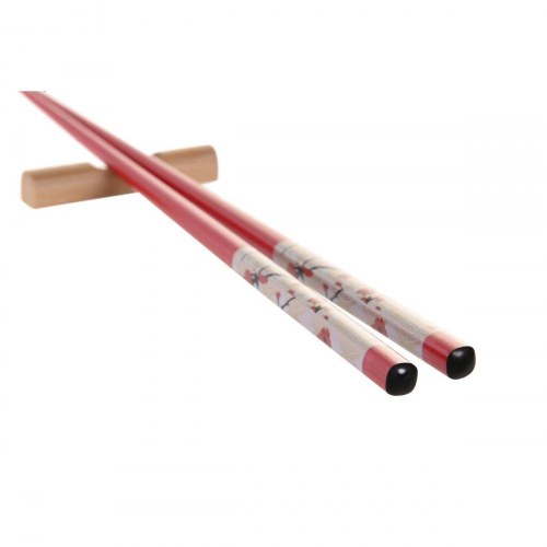 Sushi-sæt, sort stentøj, orientalsk - 6 dele, 30 × 21 × 7 cm