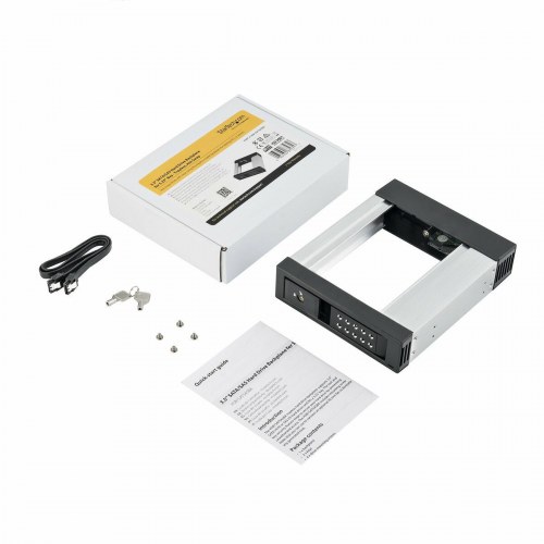 Startech HSB1SATSASBA - lomme til harddisk 2,5"-3,5", sort
