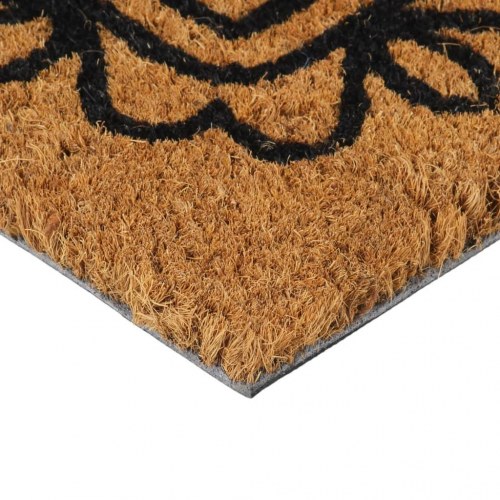 Dørmåtte 45x75 cm tuftet coir naturfarvet