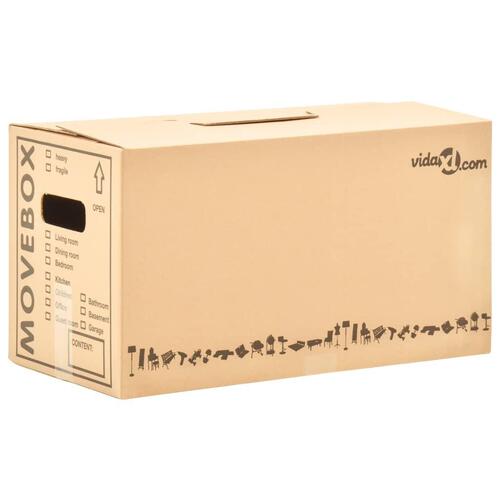 Flyttekasser 40 stk. XXL 60x33x34 cm pap