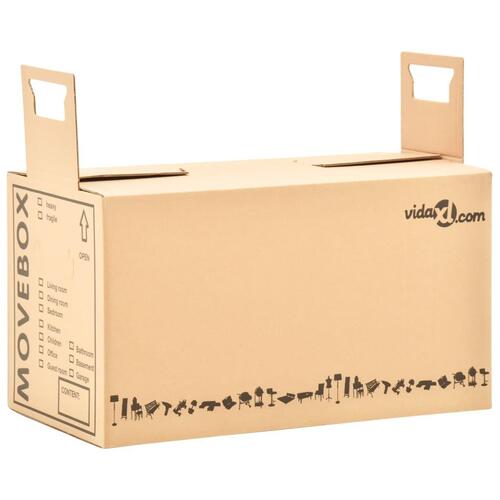 Flyttekasser 40 stk. XXL 60x33x34 cm pap