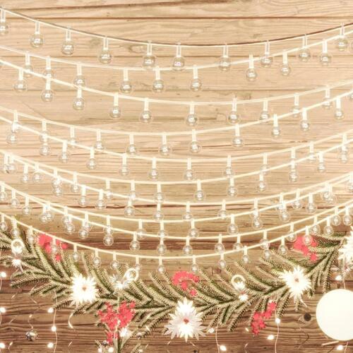 Fairylights-lyskæder 40 m 400 LED'er 8 funktioner varm hvid