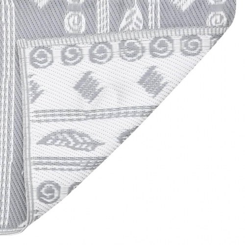 Udendørs gulvtæppe ARAKIL 80x150 cm PP grå