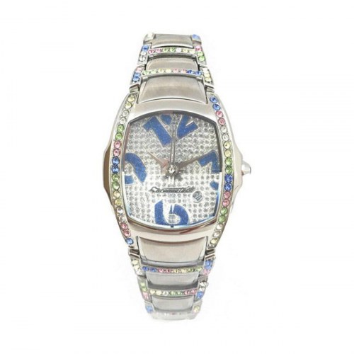 Dameur Chronotech - sølvfarvet stål (Ø 28 mm) CT7896SS-72M