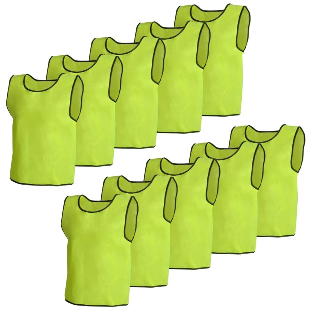 10 stk Gul Sport Bib Senior