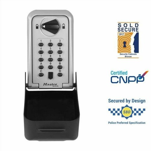 Master Lock 5426EURD nøgleboks - grå/sort, vægmonteret