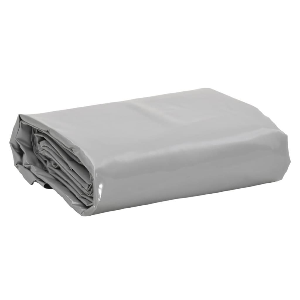 Presenning 5x5 m 650 g/m² grå