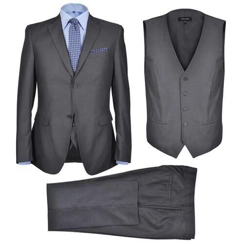 Tre Piece Mænds jakkesæt Størrelse 50 Anthracite Grey