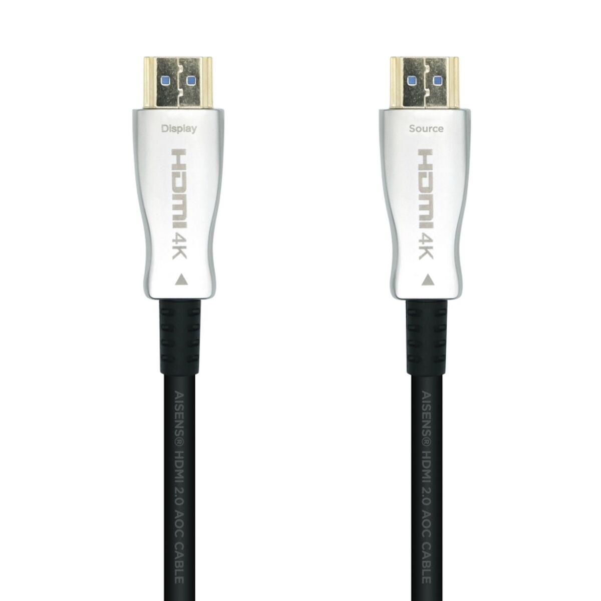 Hdmi Kabel Aisens A148 0377 Sort 15 M