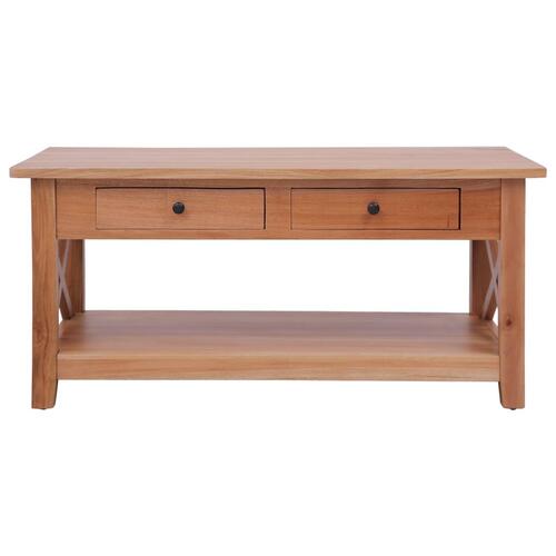 Sofabord 100 x 55 x 46 cm massivt mahognitræ