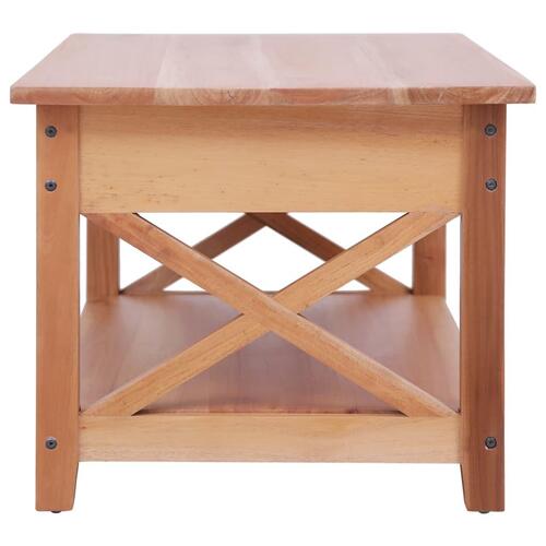 Sofabord 100 x 55 x 46 cm massivt mahognitræ