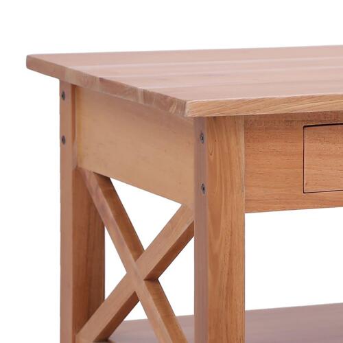 Sofabord 100 x 55 x 46 cm massivt mahognitræ