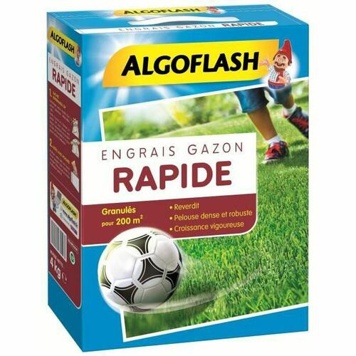 Algoflash Plænegødning 4 kg - til græsplænen
